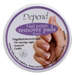 Depend Nail Polish Remover pads